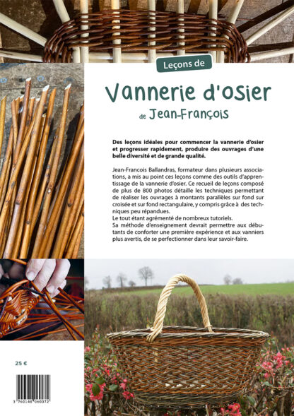 Leçons de Vannerie d'osier de Jean-François