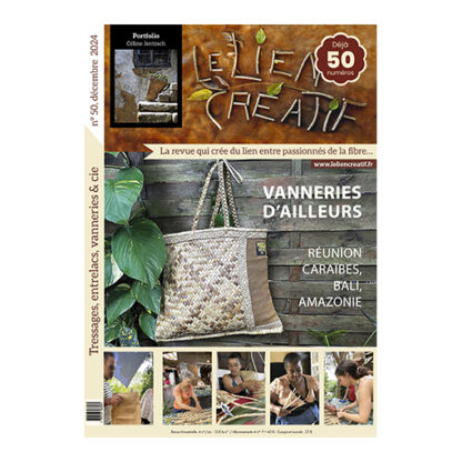 Le Lien Créatif n°50 - magazine de vannerie