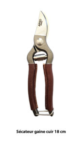 1.sécateur fermé 18cm