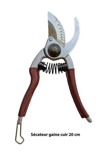 3.sécateur cuir 20 cm