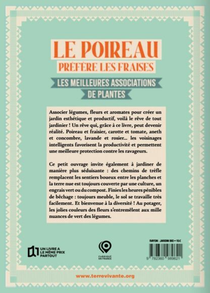 Le poireau préfère les fraises - Nouvelle édition COUV