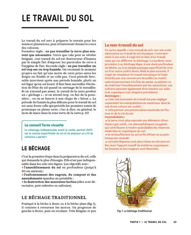 Le guide terre vivante du potager bio
