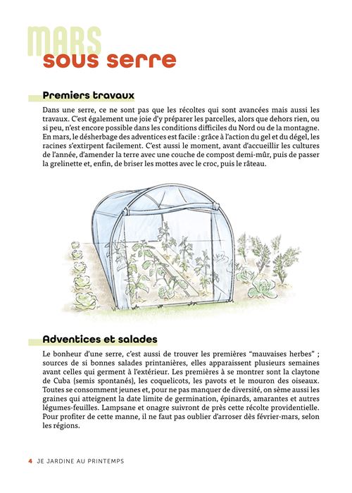 Je jardine au printemps