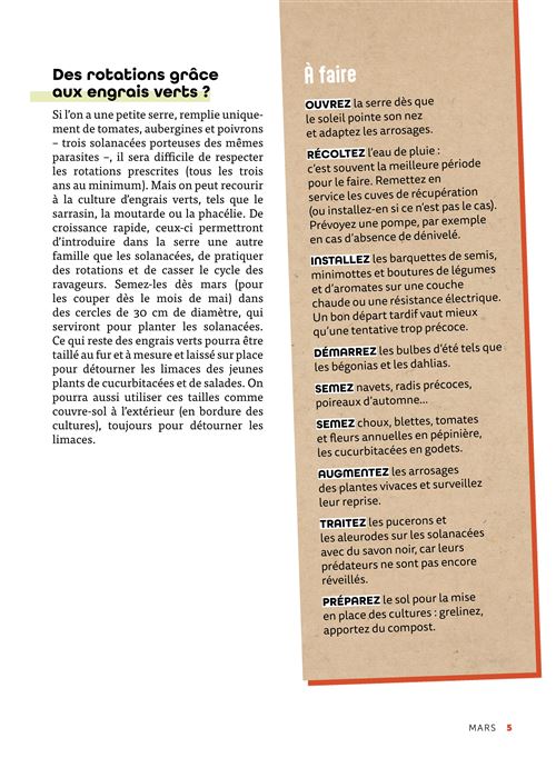 Je jardine au printemps